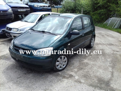 Hyundai Getz tmavě zelená metalíza na díly / nahradni-dily.eu