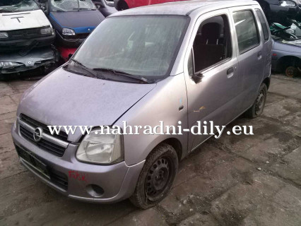 Opel Agila stříbrná na náhradní díly Praha / nahradni-dily.eu