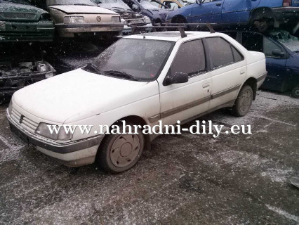 Peugeot 405 bílá na náhradní díly Praha / nahradni-dily.eu