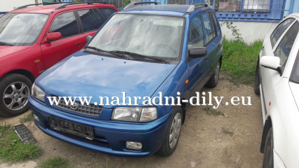 Mazda Demio modrá metalíza na díly Praha / nahradni-dily.eu