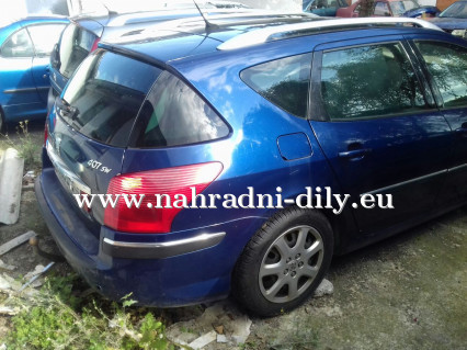 Peugeot 407 2.0hdi 100kw automat na díly ČB / nahradni-dily.eu