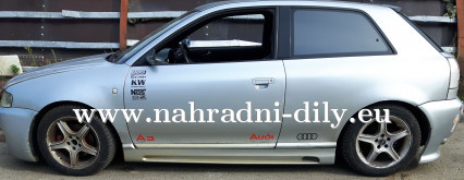 Audi A3 stříbrná na náhradní díly Brno