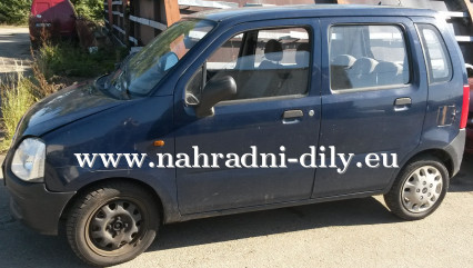 Opel Agila modrá na díly Brno / nahradni-dily.eu