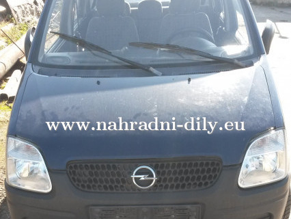 Opel Agila modrá na díly Brno / nahradni-dily.eu