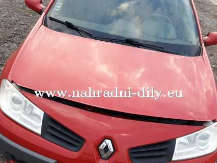 Renault Megane červená na díly Brno / nahradni-dily.eu