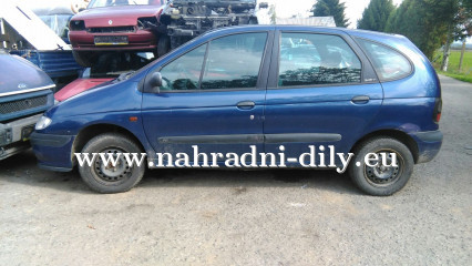 Renault Scenic modrá na náhradní díly Plzeň