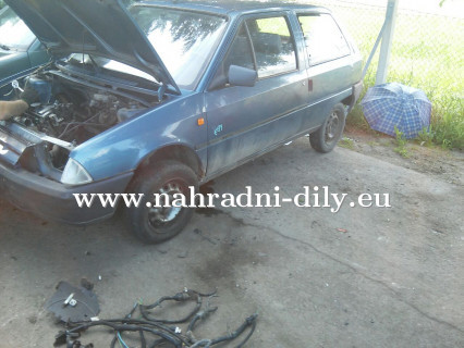 Citroen AX modrá na díly Plzeň / nahradni-dily.eu