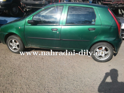 Fiat Punto 5dv. zelená metalíza na díly Plzeň / nahradni-dily.eu