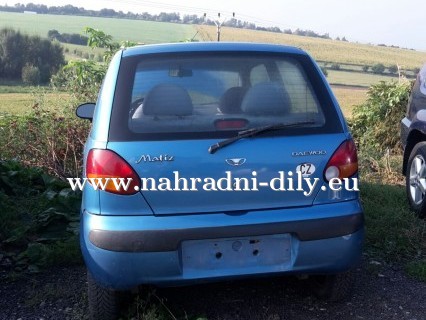 Daewoo Matiz R. V. 1999, benzín, 37 kw Brno na náhradní díly / nahradni-dily.eu