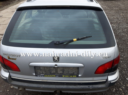 Peugeot 406 kombi stříbrná na díly Brno / nahradni-dily.eu