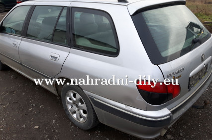 Peugeot 406 kombi stříbrná na díly Brno / nahradni-dily.eu