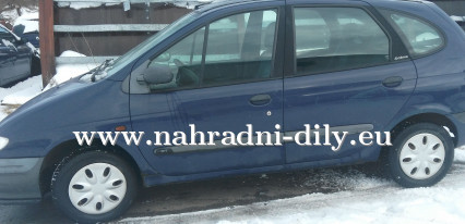 Renault Megane Scenic modrá na díly Brno / nahradni-dily.eu