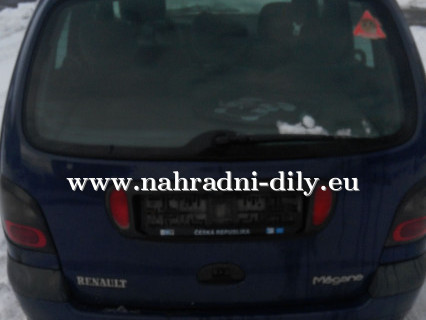 Renault Megane Scenic modrá na díly Brno / nahradni-dily.eu