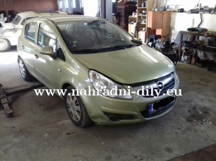 Opel Corsa 2007 1,3cdti na díly Plzeň / nahradni-dily.eu