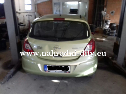 Opel Corsa 2007 1,3cdti na díly Plzeň / nahradni-dily.eu