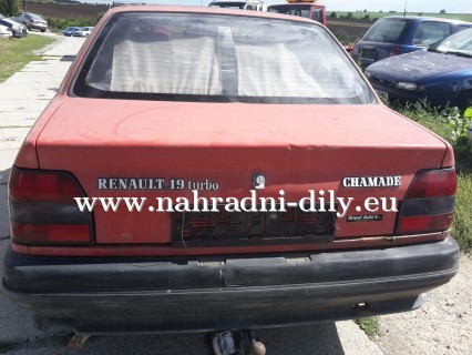 Renault 19 CHAMADE 1990 1,9 nafta 47kw na náhradní díly Brno / nahradni-dily.eu