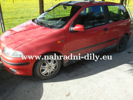 Fiat Punto červená na náhradní díly Písek / nahradni-dily.eu