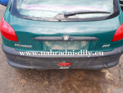 Peugeot 206 zelená na náhradní díly Brno / nahradni-dily.eu