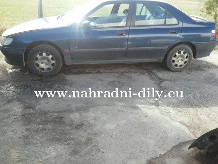 Peugeot 406 sedan modrá na náhradní díly Písek / nahradni-dily.eu