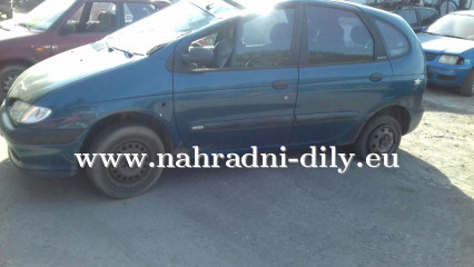 Renault Scenic modrá na náhradní díly Písek / nahradni-dily.eu