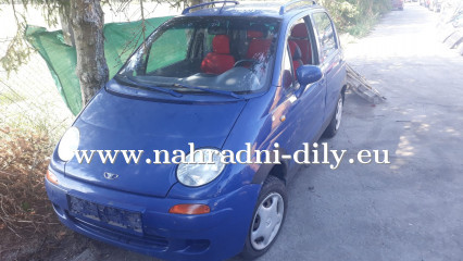 Daewoo Matiz 98 1,0i modrá na díly Plzeň / nahradni-dily.eu