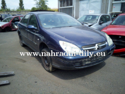 Citroen C5 modrá - díly z tohoto vozu / nahradni-dily.eu