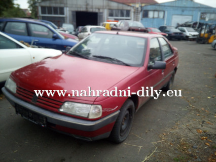 Peugeot 405 červená - díly z tohoto vozu / nahradni-dily.eu