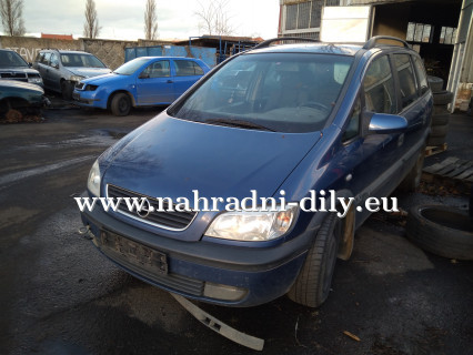 Opel Zafira modrá - díly z tohoto vozu