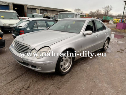 Mercedes E 270 náhradní díly Pardubice / nahradni-dily.eu