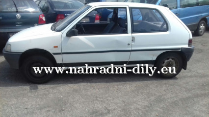 Peugeot 106 3dv. bílá na náhradní díly Tábor