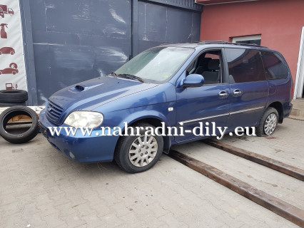 KIA CARNIVAL 2.9CRDi AUTOMAT, motor P77U na náhradní díly Pardubice / nahradni-dily.eu