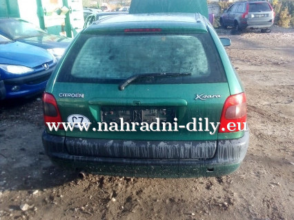 Citroen Xsara zelená na náhradní díly Pardubice / nahradni-dily.eu