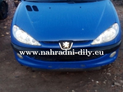 Peugeot 206 modrá na náhradní díly Pardubice