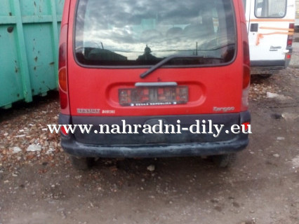 Renault Kangoo červená na náhradní díly Pardubice / nahradni-dily.eu