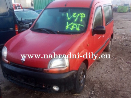 Renault Kangoo červená na náhradní díly Pardubice / nahradni-dily.eu