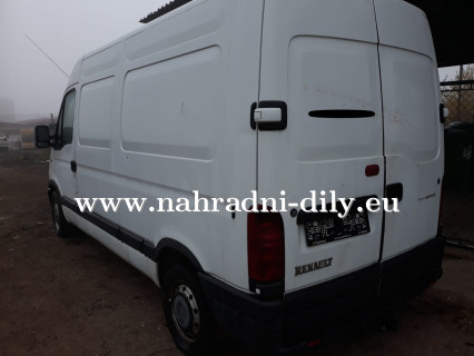 Renault Master bílá na náhradní díly Pardubice / nahradni-dily.eu