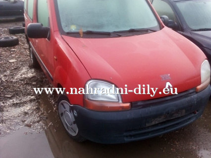 Renault Kangoo červená na náhradní díly Pardubice / nahradni-dily.eu