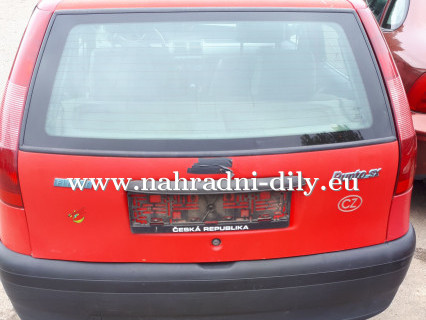 Fiat Punto červená na díly České Budějovice / nahradni-dily.eu