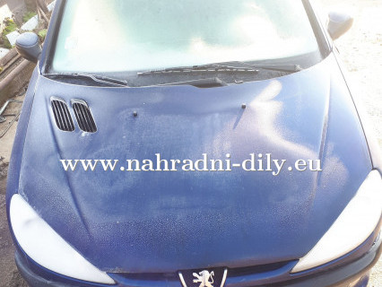 Peugeot 206 modrá - na díly Prachatice / nahradni-dily.eu