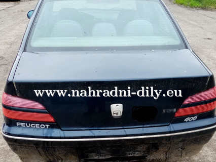 Peugeot 406 modrá náhradní díly z tohoto vozu / nahradni-dily.eu