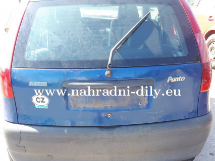 Fiat Punto modrá na díly Prachatice / nahradni-dily.eu