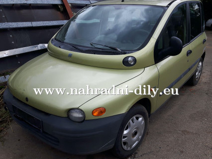 Fiat Multipla zelenožlutá na náhradní díly Brno / nahradni-dily.eu