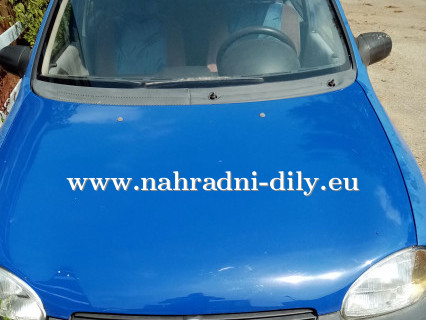 Opel Corsa modrá na díly Prachatice / nahradni-dily.eu