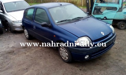 Renault Clio 1,2i modrá na náhradní díly ČB / nahradni-dily.eu