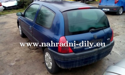 Renault Clio 1,2i modrá na náhradní díly ČB / nahradni-dily.eu