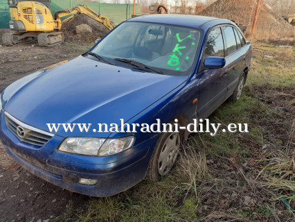 Mazda 626 modrá na náhradní díly Pardubice / nahradni-dily.eu