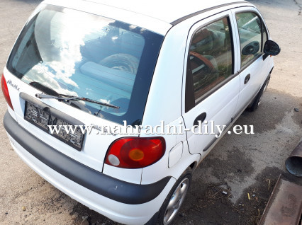 Daewoo Matiz na náhradní díly České Budějovice