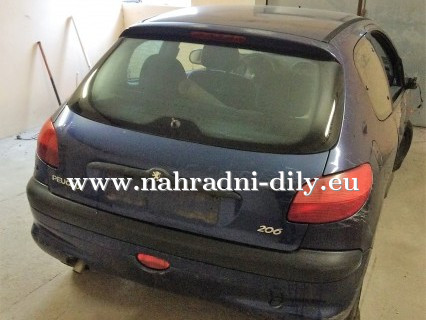 Peugeot 206 na náhradní díly Vysoké Mýto / nahradni-dily.eu