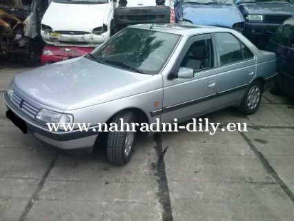 Peugeot 405 stříbrná na náhradní díly Písek / nahradni-dily.eu