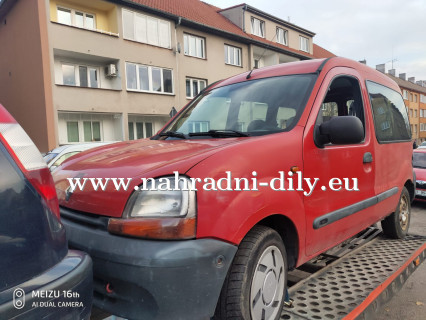 Renault Kangoo červená – díly z tohoto vozu / nahradni-dily.eu